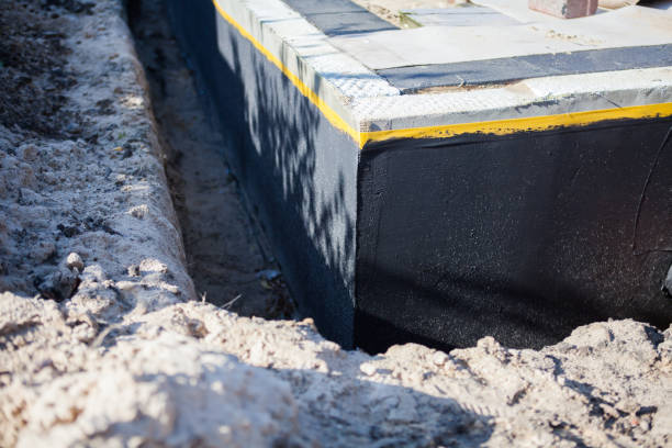 Professional Exterior Waterproofing technician working in Galesburg, IL